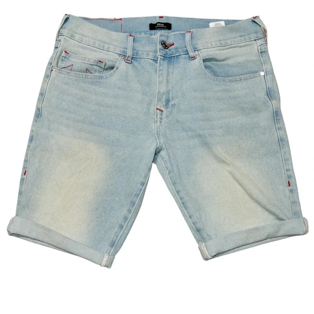 True Religion Roco‎ Skinny Short Mens Size 32 Jort Denim Streetwear Preppy